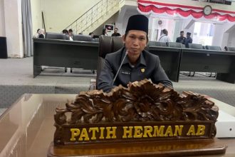 Legislator Gun Sriwitanto dan Patih Herman