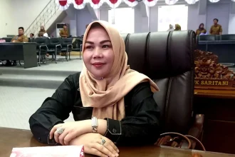 Anggota DPRD Barito Utara Jamilah.