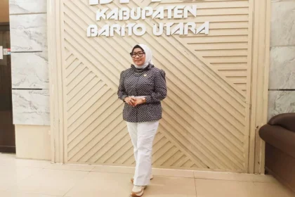 Ketua Komisi I DPRD Barito Utara, Hj. Nety Herawati.