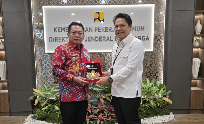 Bupati Kapuas Kunjungi Kementerian PU, Koordinasikan Pembangunan Strategis Daerah