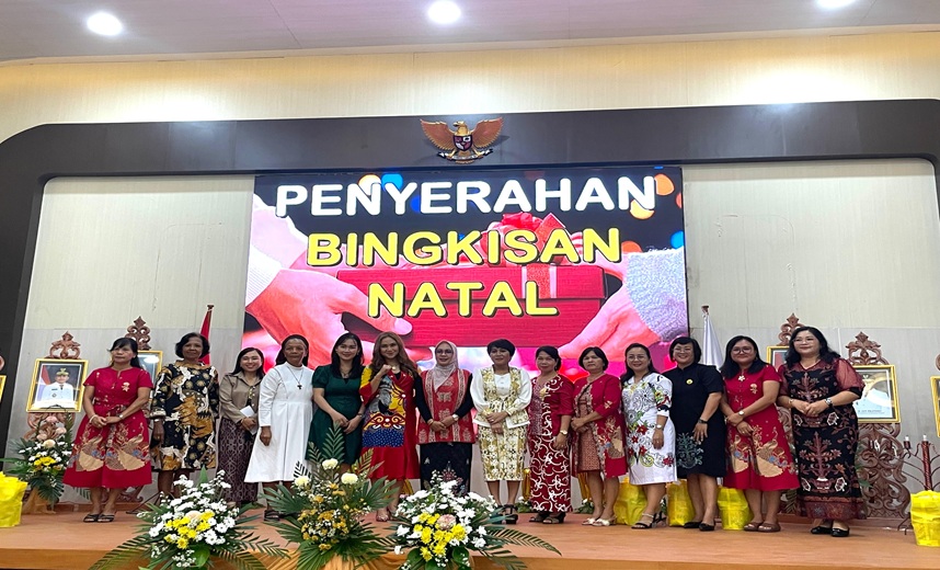 Pemkab Barsel Hadiri Natal DWP, Perkuat Peran Keluarga dan Toleransi