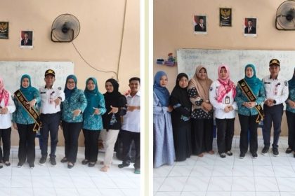 Bunda PAUD Barito Utara Tinjau TK Negeri Pembina Lahei