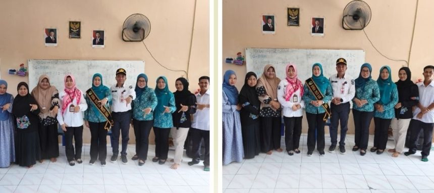 Bunda PAUD Barito Utara Tinjau TK Negeri Pembina Lahei