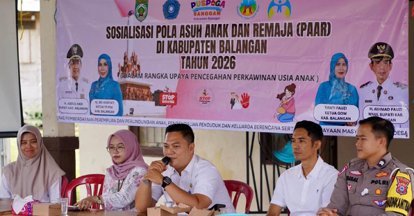 DP3A Balangan Sosialisasikan PAAR untuk Cegah Perkawinan Usia Anak di Awayan
