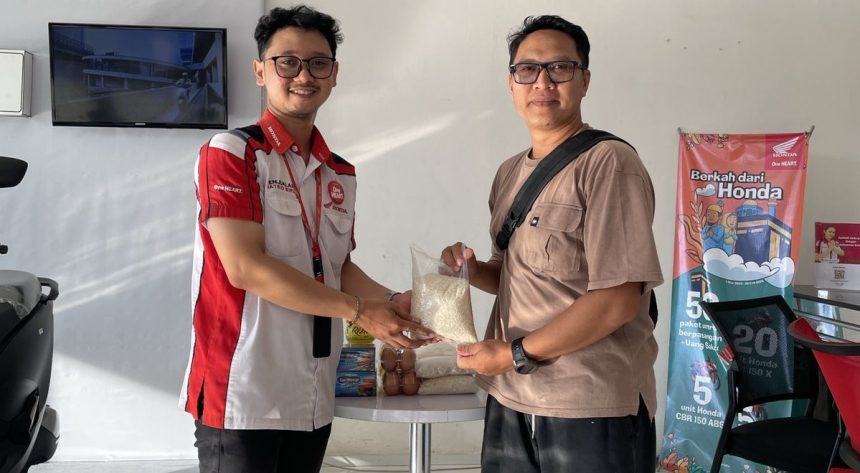 Honda Satrio Biru Motor