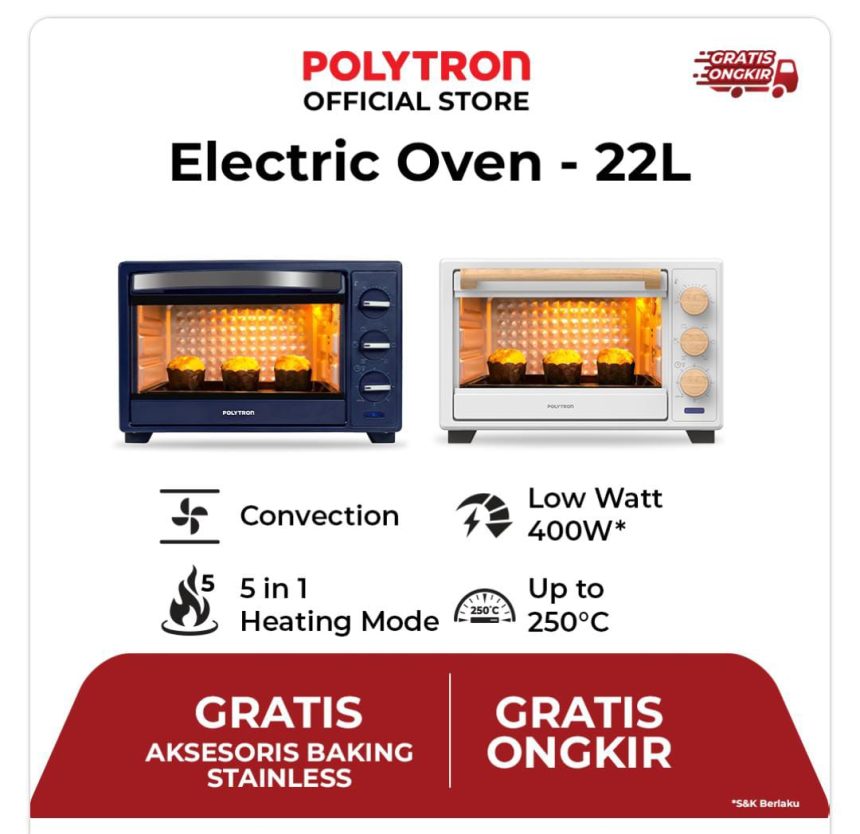 Electric Oven - 22 L