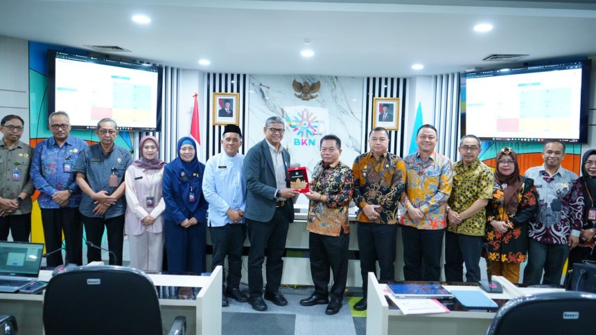 Pemkab Kapuas Paparkan Manajemen Talenta ASN di BKN