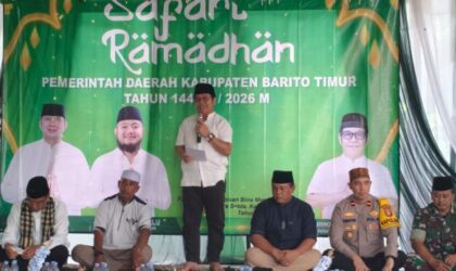  Safari Ramadan di Desa Bentot, Sekda Bartim Serap Aspirasi Warga