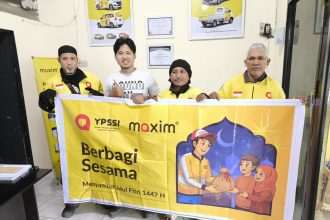 Sambut Ramadan, Maxim Banjarmasin Salurkan Sembako dan Siapkan BHR untuk Mitra Pengemudi