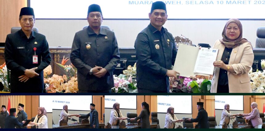 Paripurna IV DPRD Barito Utara Sahkan RPJMD 2025–2029, Fraksi Sampaikan Pendapat Akhir