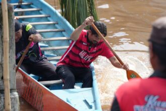 Wabup Kapuas Hadiri Lomba Besei Kambe, Lestarikan Tradisi Dayak Ngaju