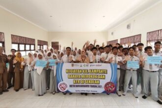 Kampanye Berhenti Merokok Sasar Pelajar di Banjarbaru