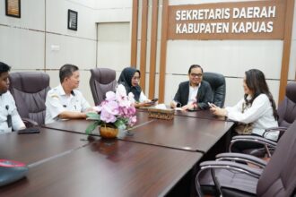 Pemkab Kapuas Ikuti Sosialisasi Pembiayaan Kreatif Kemendagri