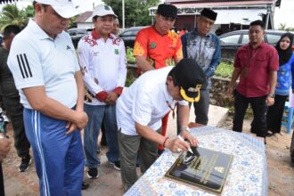Bupati Kapuas Resmikan Kantor Kelurahan Selat Hulu