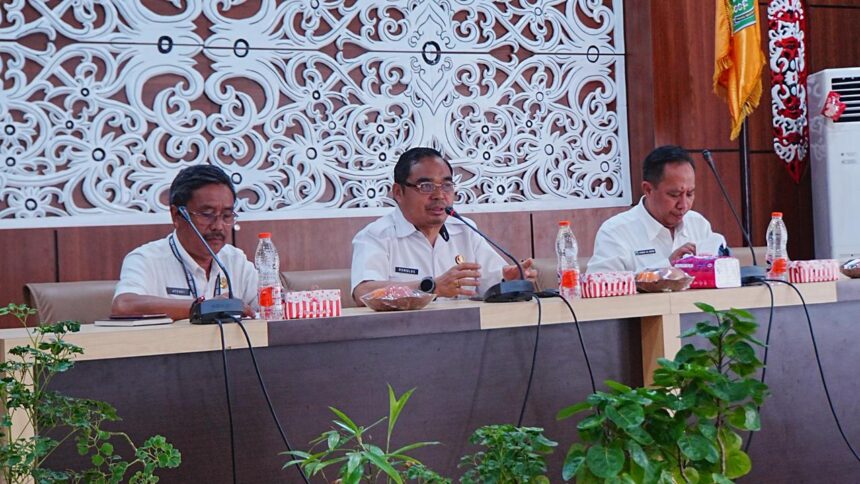 Pemkab Kapuas Sosialisasikan Relokasi Pedagang Jalan Sudirman