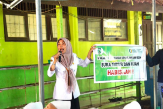 DKP3 Balangan Sosialisasikan Pola Makan B2SA kepada Pelajar