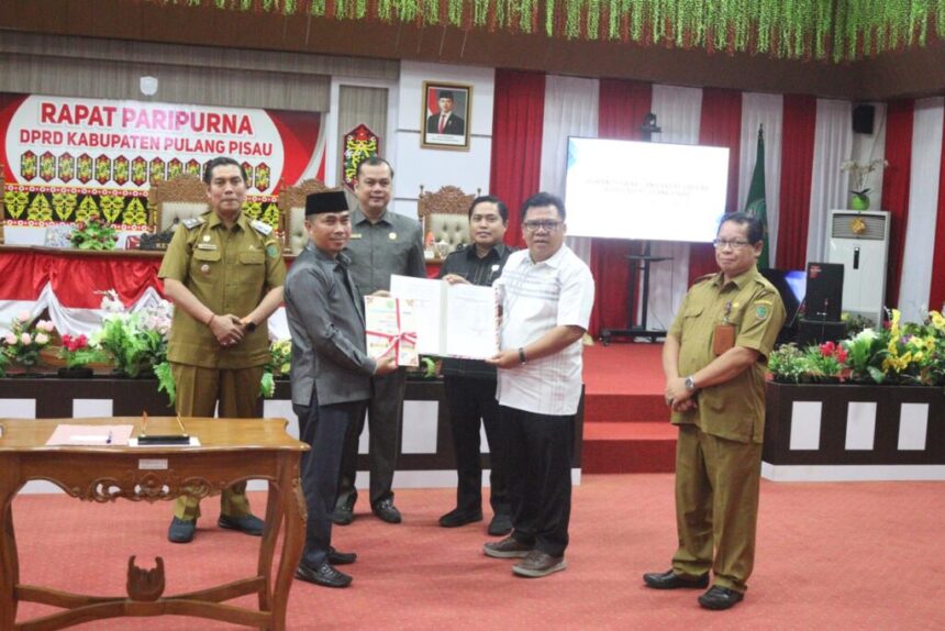DPRD Pulang Pisau Terima LKPJ 2025, Bentuk Pansus untuk Pembahasan