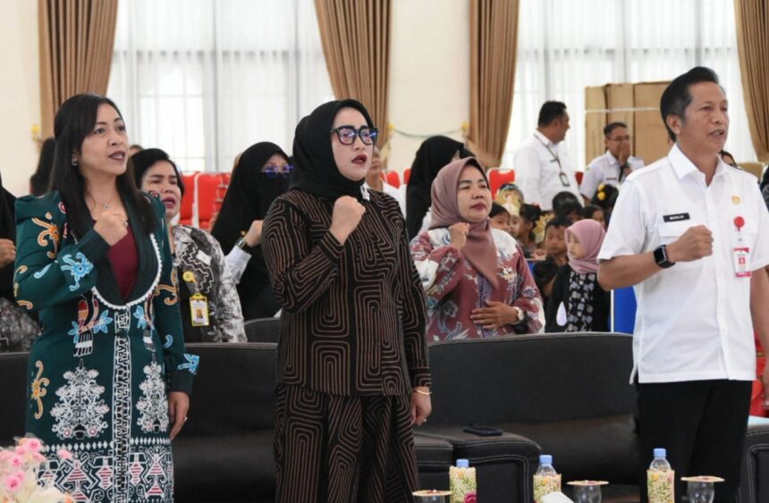 Semangat Kartini, PP-PAUD Barito Utara Gelar Lomba Kreativitas Anak Usia Dini