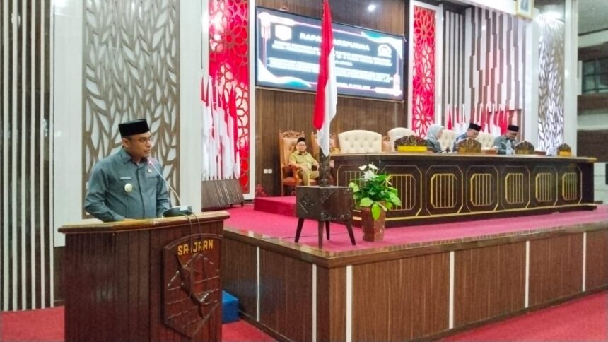 DPRD Kotabaru Sampaikan Rekomendasi LKPj Bupati Tahun 2025