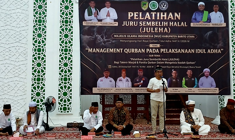 Pemkab Barito Utara Gelar Pelatihan Juru Sembelih Halal