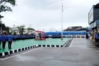 Bupati Barito Utara Tekankan Disiplin ASN pada Apel Gabungan dan Peringatan Hari Kearsipan