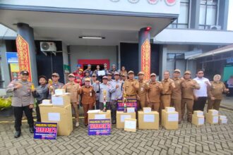 Poskamling dan Satlinmas Berprestasi