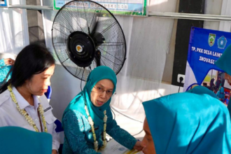 Desa Lamida Bawah Jadi Lokus Penilaian TPK2D Kabupaten Balangan