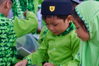 DKP3 Balangan Tanamkan Pola Makan Sehat Sejak Usia Dini Lewat Program B2SA