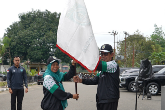 Pemkab Balangan Lepas Kontingen POPDA Kalsel 2026