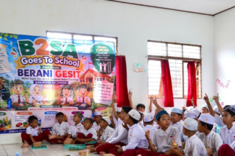 DKP3 Balangan Edukasi Pola Makan Sehat Sejak Dini Lewat Program B2SA