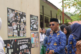 26 Sekolah Adiwiyata Balangan Belajar Pengelolaan Lingkungan ke SMAN 1 Tanta