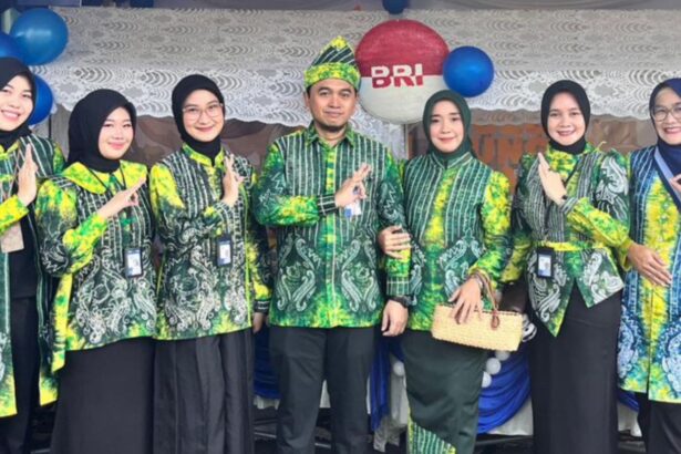 Semarak HUT ke-74 HSU, BRI Amuntai Tampilkan Camilan Tradisional