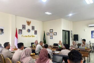 Kantor Pertanahan Tapin Gelar Rapat Monev Sertipikasi Tanah Wakaf dan PTSL