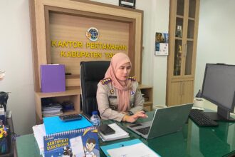 Kantor Pertanahan Tapin Ikuti Rapat Persiapan Sertipikasi Program 3 Juta Rumah