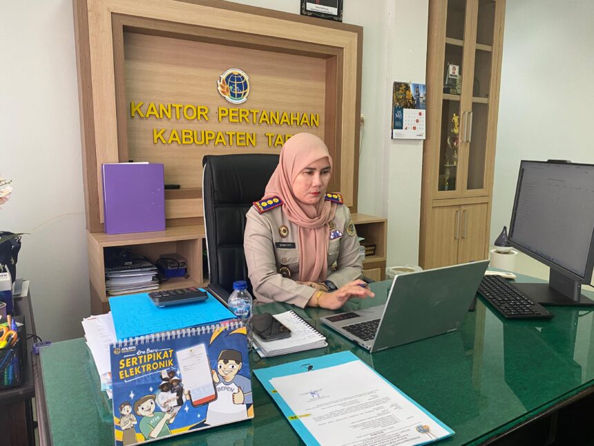 Kantor Pertanahan Tapin Ikuti Rapat Persiapan Sertipikasi Program 3 Juta Rumah