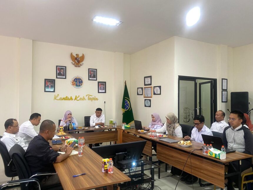 Kanwil BPN Kalsel Monitoring Kinerja Program Strategis Nasional di Tapin