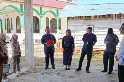 BPN Tapin Laksanakan Pemeriksaan Setempat Perkara Perdata di Desa Mekar Sari