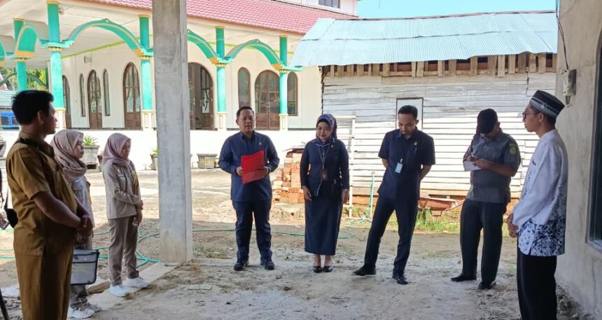 BPN Tapin Laksanakan Pemeriksaan Setempat Perkara Perdata di Desa Mekar Sari