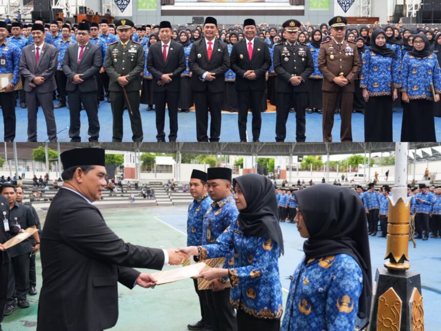 1.097 PNS Barito Utara resmi diangkat, Bupati tekankan integritas ASN