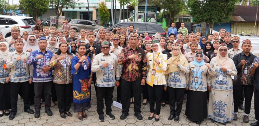 Bupati Barito Utara tekankan disiplin dan sinergi pegawai Disdagrin
