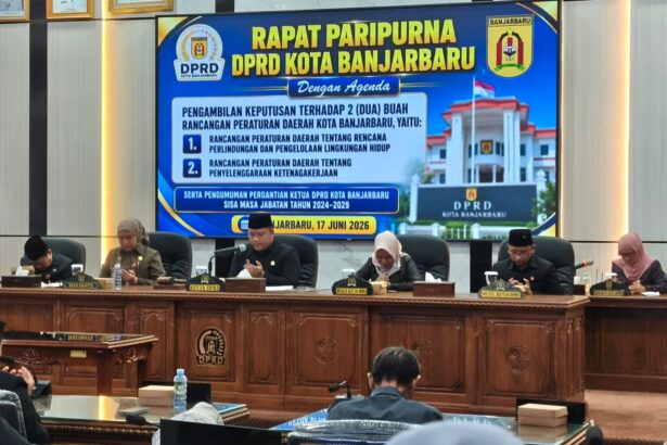 Paripurna DPRD Banjarbaru