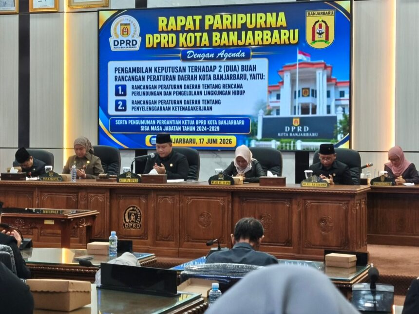 Paripurna DPRD Banjarbaru