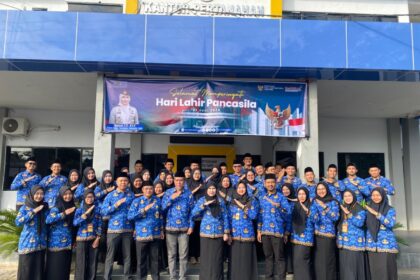 Kantor Pertanahan Tapin Gelar Upacara Hari Lahir Pancasila 2026