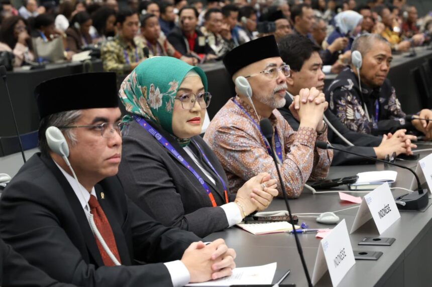 Menaker Yassierli di ILC 114: Perempuan Harus Menjadi Penggerak Utama Transformasi Dunia Kerja