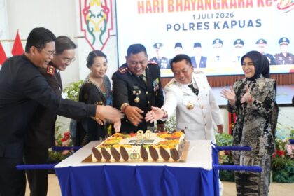 Bupati Kapuas Apresiasi Sinergi Polres pada Syukuran Hari Bhayangkara ke-80