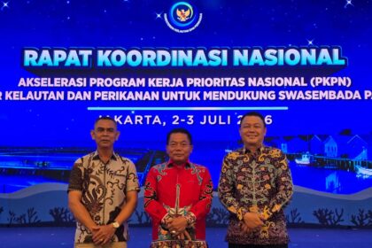 Bupati Kapuas Perkuat Sinergi dengan KKP Dukung Swasembada Pangan Nasional
