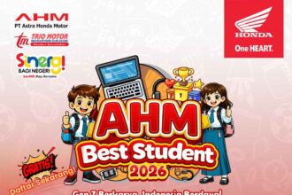 Trio Motor Buka Pendaftaran AHM Best Student 2026