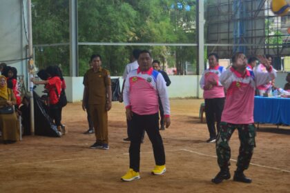 Wakil Ketua II DPRD Kotabaru Dukung Turnamen Bola Voli Perwosi Cup I 2026