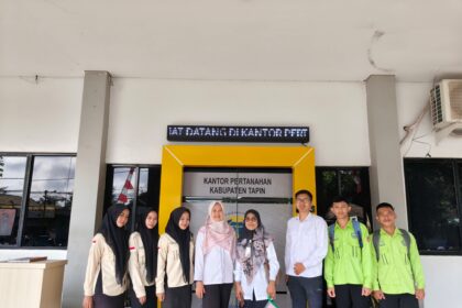 Kantor Pertanahan Tapin Terima Lima Siswa Magang dari SMKN 1 Rantau