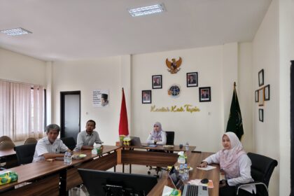 Kantor Pertanahan Tapin Ikuti Pembahasan Penyederhanaan Regulasi Layanan Prioritas ATR/BPN
